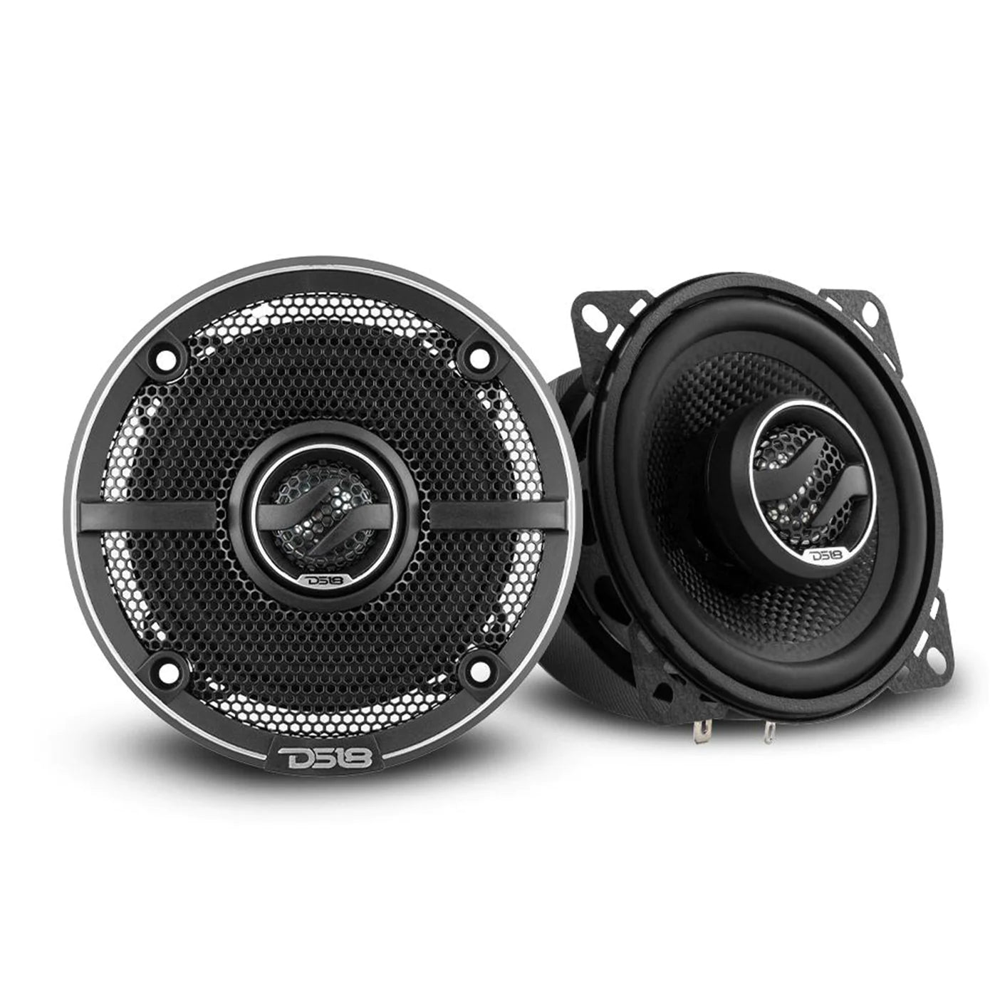DS18 ZXI-44  4" 2-Way Coaxial Speakers with Kevlar Cone 150 Watts 4-Ohm
