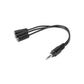Comando CABLE 4FT, RCA CABLE 1M-2F