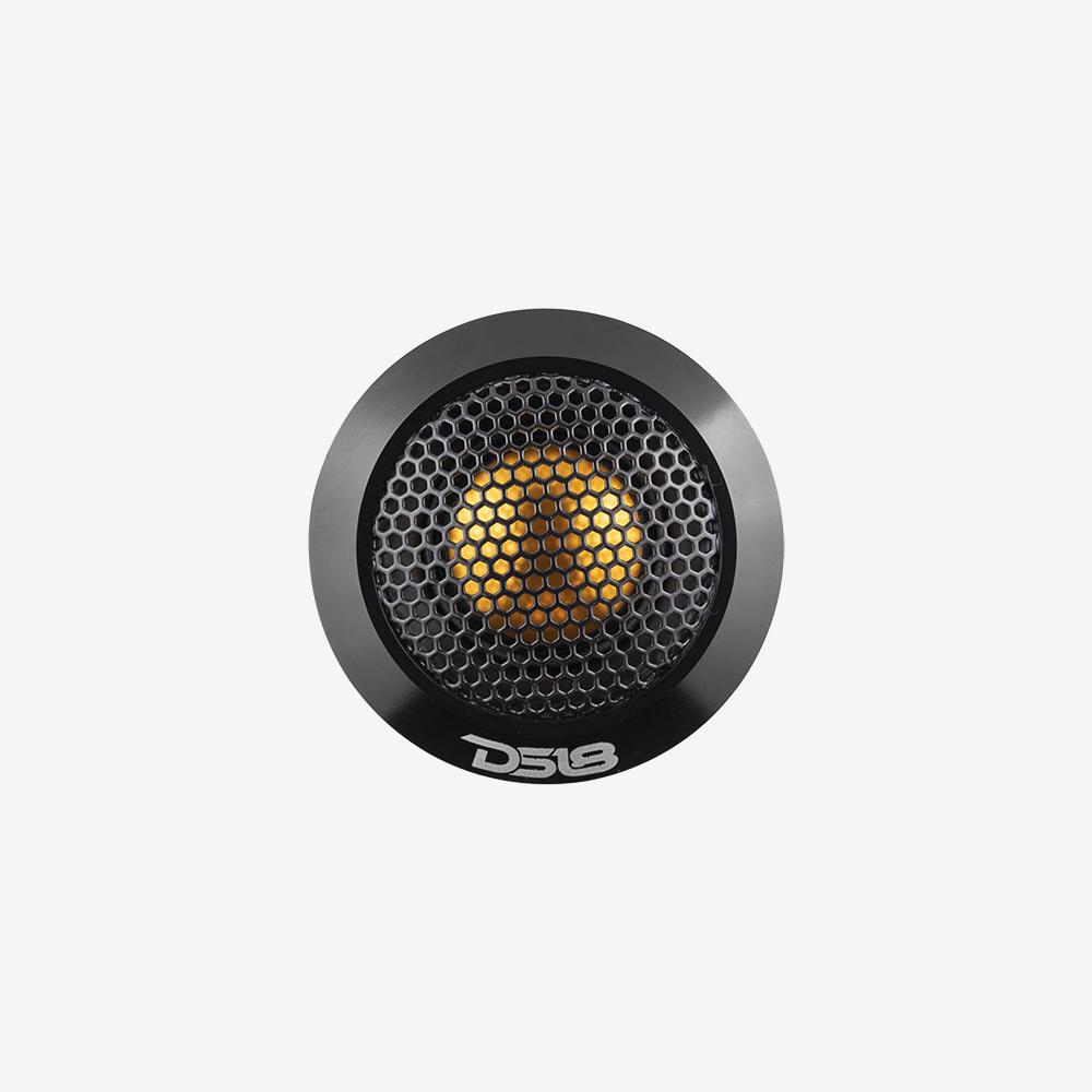 DS18 DTX 2.2" Sound Quality Titanium Dome Tweeter with Aluminum Body