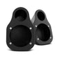 DS18 EN4P 2-Way Universal Kick Panel Pod 1 X 4" Speaker and 1 x 1" Tweeter(PAIR)