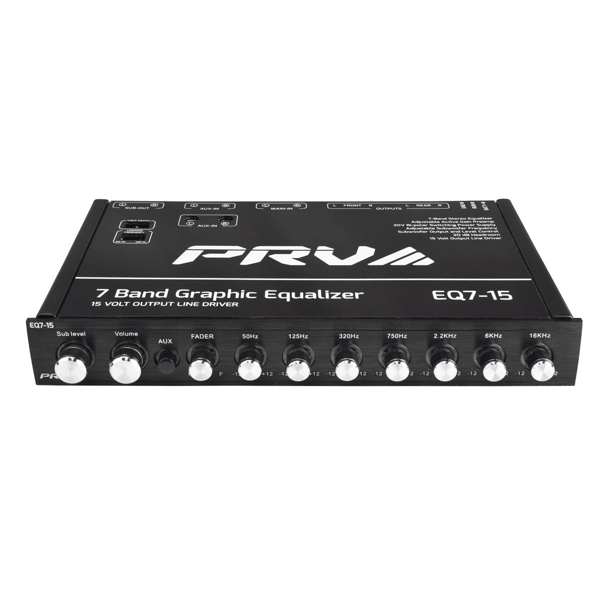 EQ7-15 7 BAND CAR AUDIO EQUALIZER