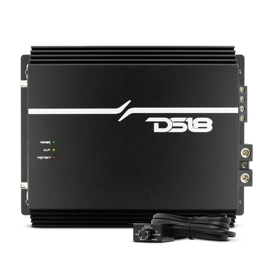 DS18 EXL-P1500X1D – 1 Channel Monoblock Class D Car Amplifier – RMS Power @ 1 Ohm 1500W x 1CH – Made in Korea