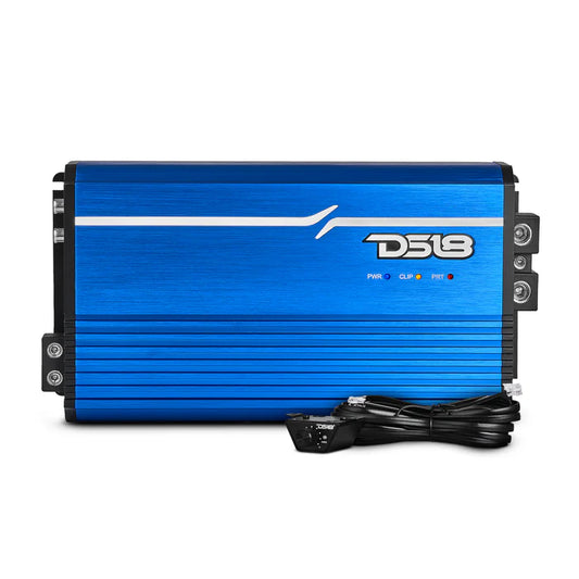 FRP Compact Full-Range Class D 1-Channel Amplifier 3,500 Watts Rms @ 1-Ohm Blue