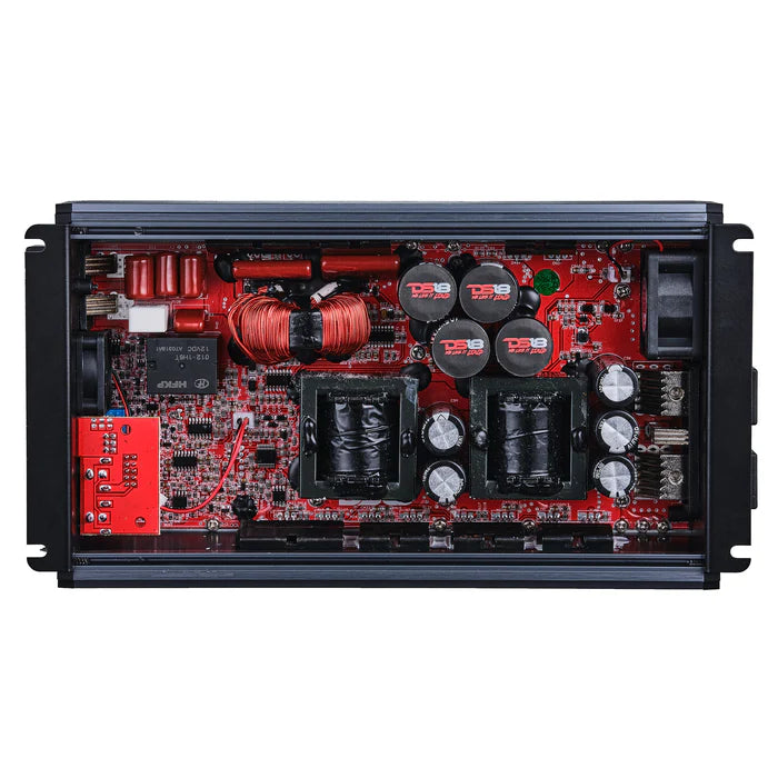 FRP Compact Full-Range Class D 1-Channel Amplifier 3,500 Watts Rms @ 1-Ohm Titanium