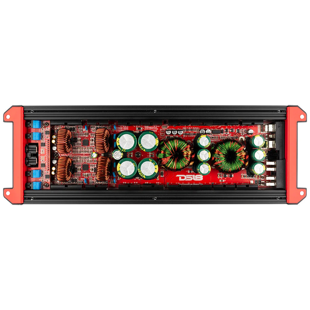 DS18 G8400.4D Full-Range Class D 4-Channel Car Audio Amplifier 8400 Watts