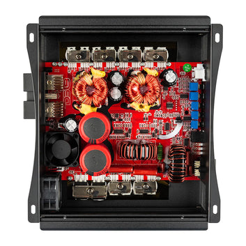 DS18 GFX-3K2 – Full-Range Class D 1-Channel Monoblock Amplifier – 3000 Watts RMS, 2-Ohms