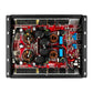 DS18 H-KO3 HOOLIGAN SPL 1-Channel Monoblock Car Amplifier, Voltmeter, Clip Indicator 3000 Watts Rms 1-Ohm Made In Korea