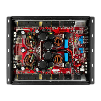 DS18 H-KO3 HOOLIGAN SPL 1-Channel Monoblock Car Amplifier, Voltmeter, Clip Indicator 3000 Watts Rms 1-Ohm Made In Korea