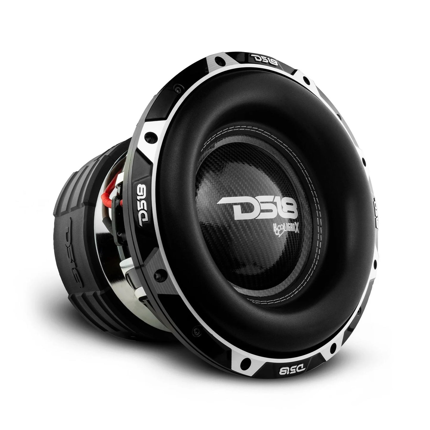DS18 HOOL-X12.2DHE HOOLIGAN 12" High Excursion Car Subwoofer 4000 Watts Rms 4" Dvc 2-Ohm