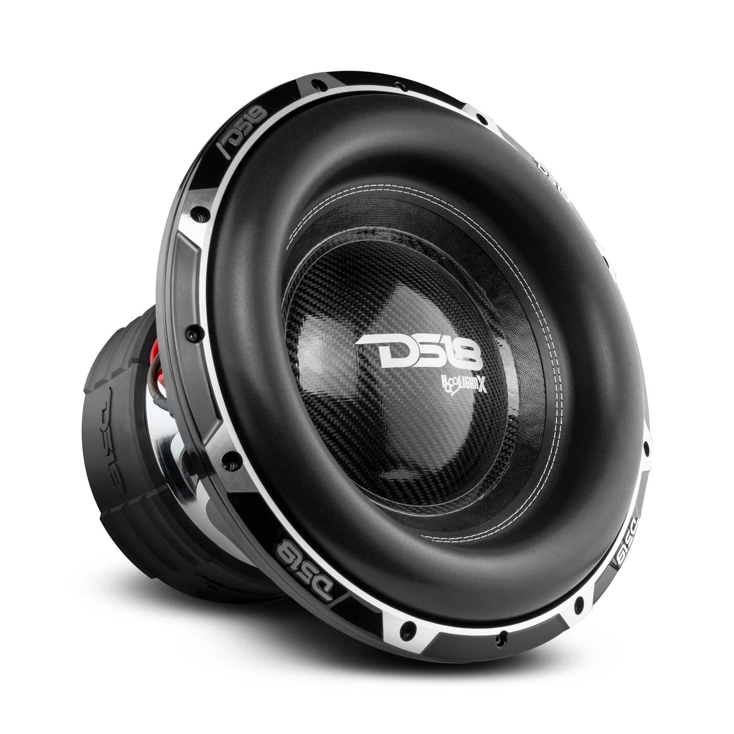 DS18 HOOL-X15.2DHE HOOLIGAN 15" High Excursion Car Subwoofer 4000 Watts Rms 4" Dvc 2-Ohm