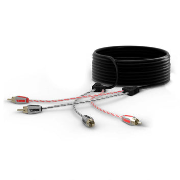 DS18 HQRCA-20FT Dual Twist RCA Cable - 20 Ft Long