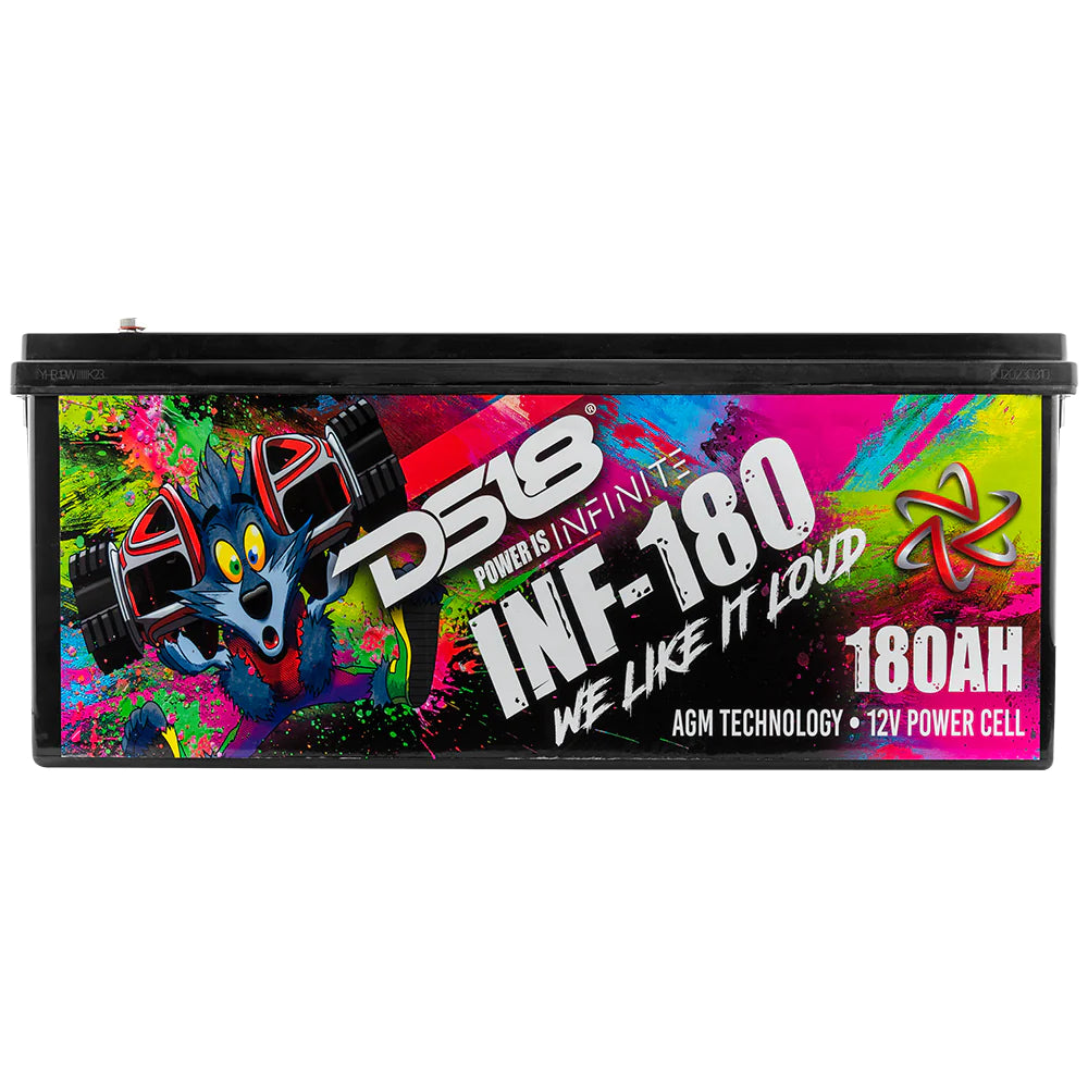 DS18 INF-180AH INFINITE 180 AH 5000 Watts AGM Power Cell 12 Volt Battery