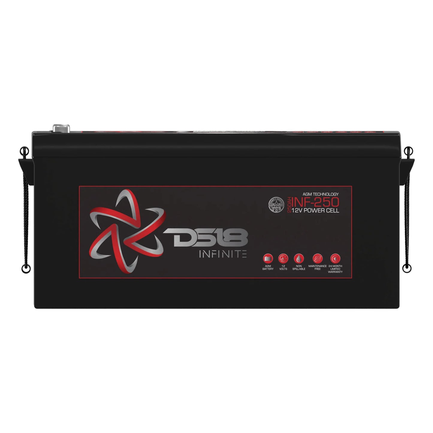 DS18 INF-250 INFINITE 250 AH 7500 Watts AGM Power Cell 12 Volt Battery
