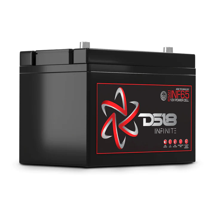 DS18 INF-65 INFINITE 65 AH 2000 Watts AGM Power Cell 12 Volt Battery