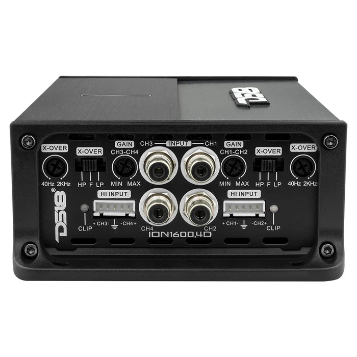 ION Compact Full Range Class D 4-Channel Amplifier 4 x 240 Watts RMS @ 4-ohm