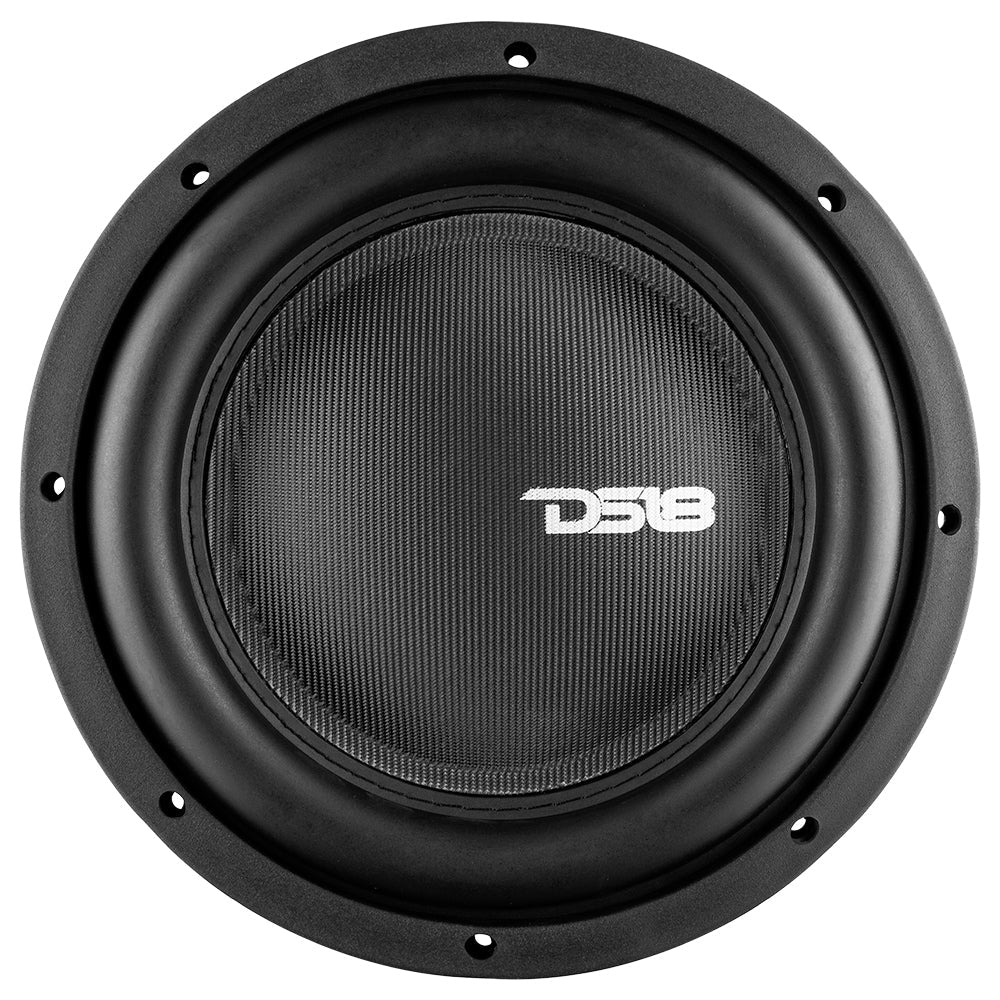 DS18 IXS10.2D 10" Car Subwoofer 1200 Watts 2 Ohm DVC Shallow Mount
