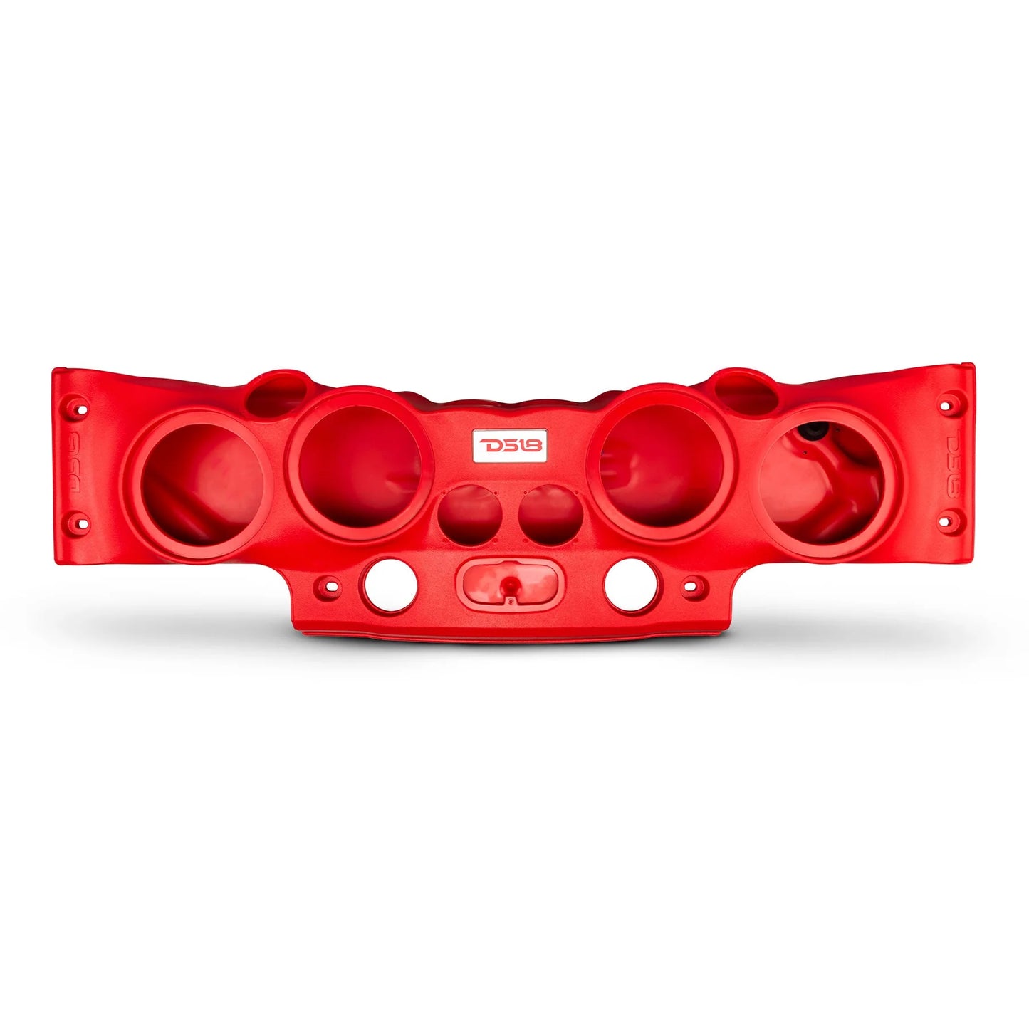 DS18 JK-SBAR/RD Exclusive Overhead Bar System for JK/JKU  Jeeps (4x 8" Speakers 4x3.72" Tweeters 2x1" Drivers) Red