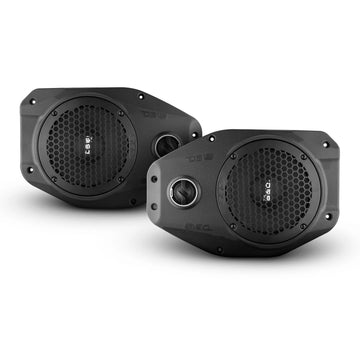 DS18 JL-SB6 Soundbar Enclosure Upgrade with 6.5" Neodymium Mid-Range and Tweeter for Jeep Wrangler JL / JLU | Gladiator JT Left and Right