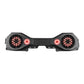 DS18 JL-SBAR22/BK Overhead Sound Bar System for JL/JLU,JT Gladiator Jeeps (2X8" Speakers 2X2.95" Tweeters) - Black
