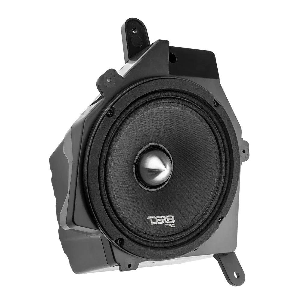 DS18 JP6NEO.FR Plug and Play Dash Enclosure Upgrade with 6.5" Neo Full-Range Loudspeaker for Jeep JL/JLU and JT Left and Right