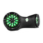 DS18 HYDRO JSD8/BK Marine Water Resistant Jet ski Rear Sound Bar Speaker System 2 x 8" Speakers Included with Integrated RGB LED Lights 750 Watts - Black