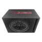 DS18 LSE-112A Bass Package 1 x SLC-MD12.4 In a Ported Box with S-1500.1/RD Amplifier and 4-GA Amp Kit 500 Watts
