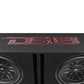 DS18 LSE-212A Bass Package 2 X SLC-MD12.4 In a Ported Box with S-1500.1/RD Amplifier and 4-GA Amp Kit 1000 Watts