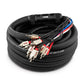 Snake, Medusa 10 Channel RCA and 4 x 12GA OFC Power Wire 30 Feet