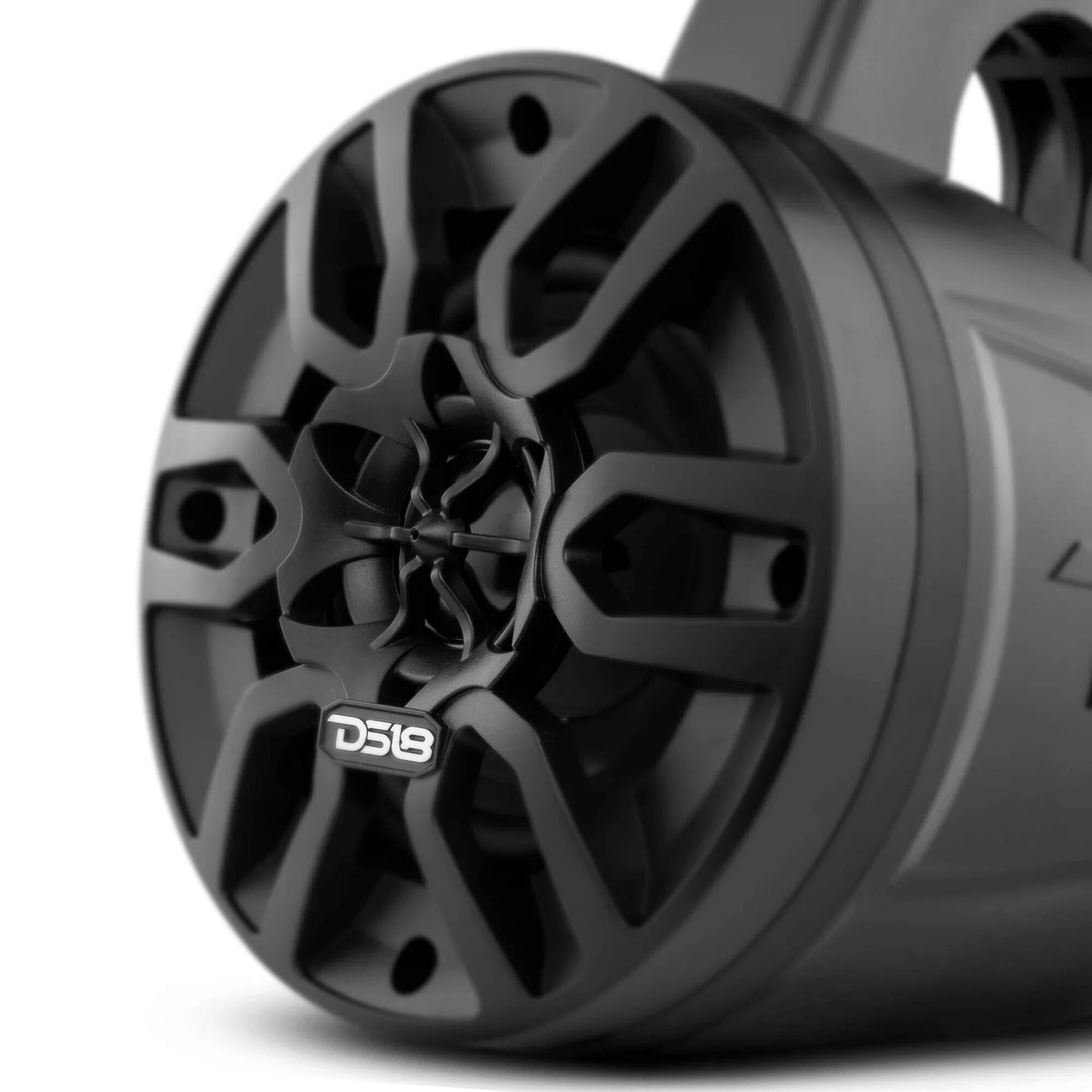 DS18 MP4TPBT HYDRO 4" Amplified With BT Marine/Wakeboard Tower Speakers 120 Watts Black