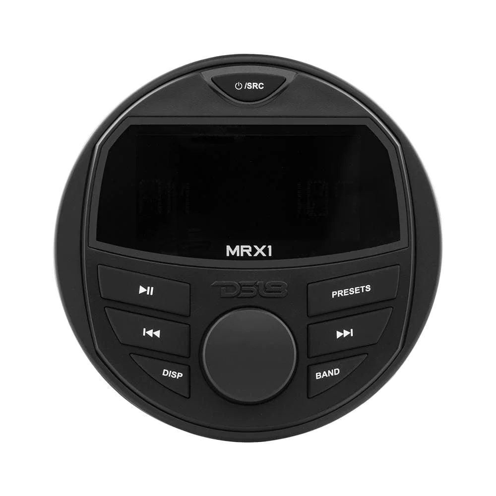 DS18 HYDRO MRX1 Marine Head Unit LCD screen , 1 Zones, 4 volts Output, BT, RDS 4X40 Watts