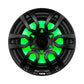 DS18 HYDRO NXL-10/BK  10" 2-Way Marine Speakers with Bullet Tweeter and Integrated RGB LED Lights Black(Pair)