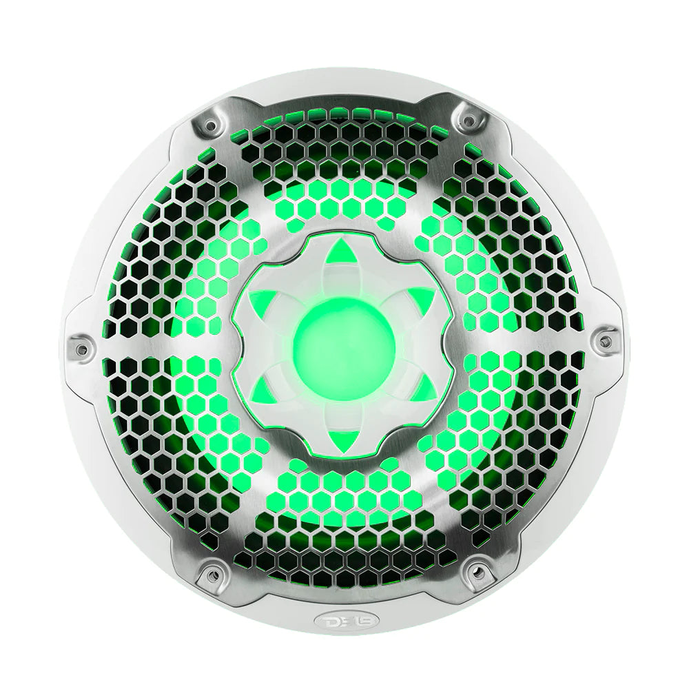 HYDRO 10" Marine Subwoofer with Integrated RGB Lights 600 Watts SVC 4-Ohms White