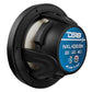 NXL 8" 2-Way Coaxial Marine Speaker With Digital Led Lights And Bullet Tweeter 175 Watts 4-Ohm