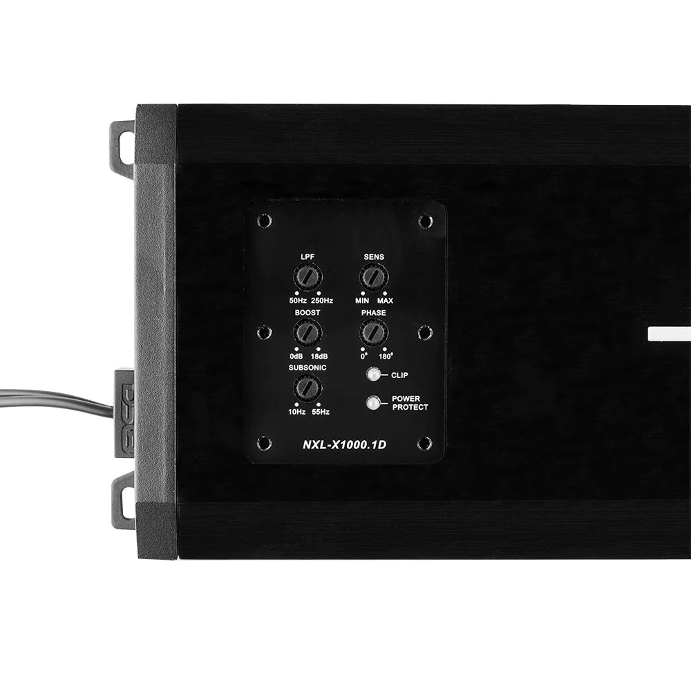 DS18 HYDRO NXL-X1000.1D 1-Channel Marine Waterproof Amplifier - Class D 1000 Watts RMS @ 1 Ohm 2000 Watts Peak