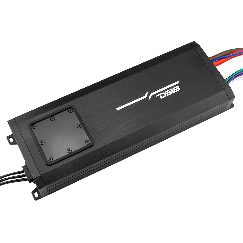 DS18 HYDRO NXL-X1200.5D 5-Channel Marine Waterproof Amplifier - Class D 4 x 200 Watts RMS @ 2 Ohm 2800 Watts Peak