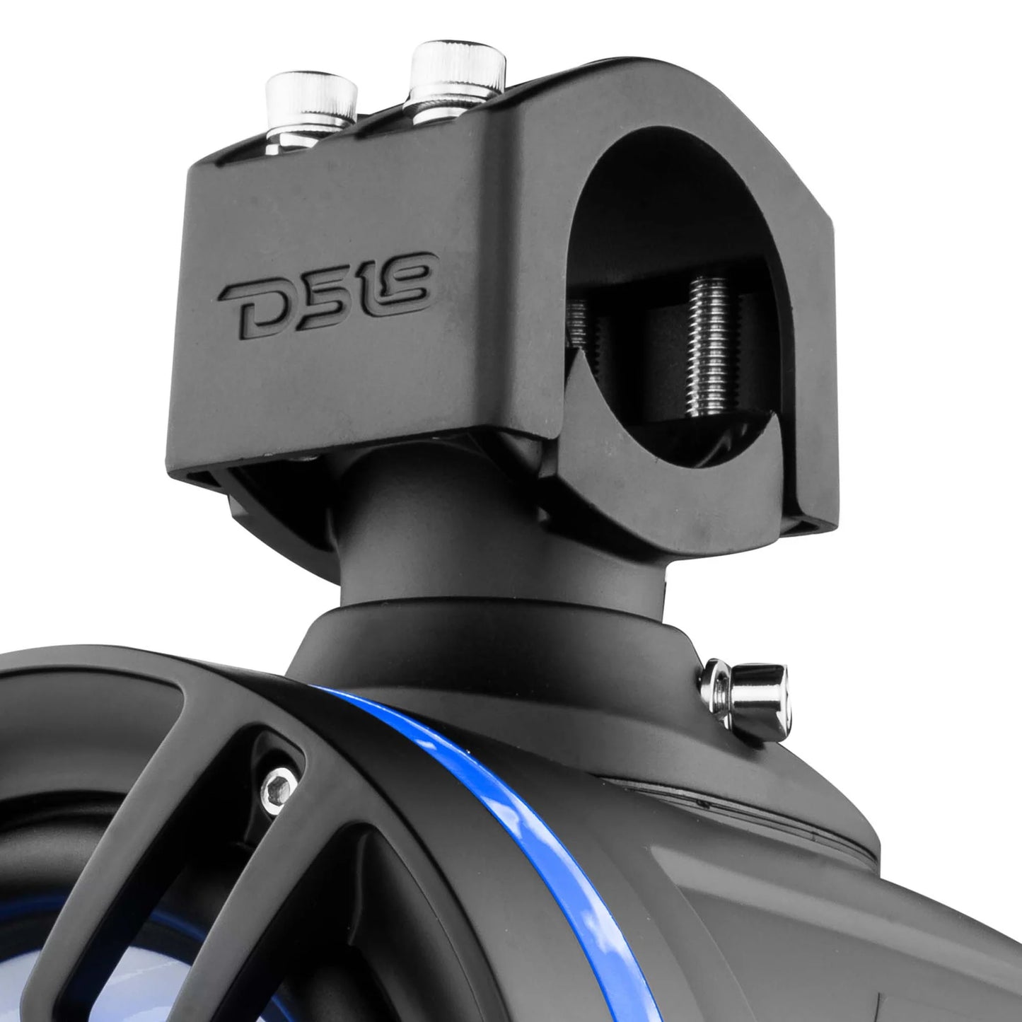 DS18 HYDRO NXL-X6TP/BK 6.5" Marine Water Resistant Wakeboard Tower Speakers with Integrated RGB LED Lights 300 Watts - Black