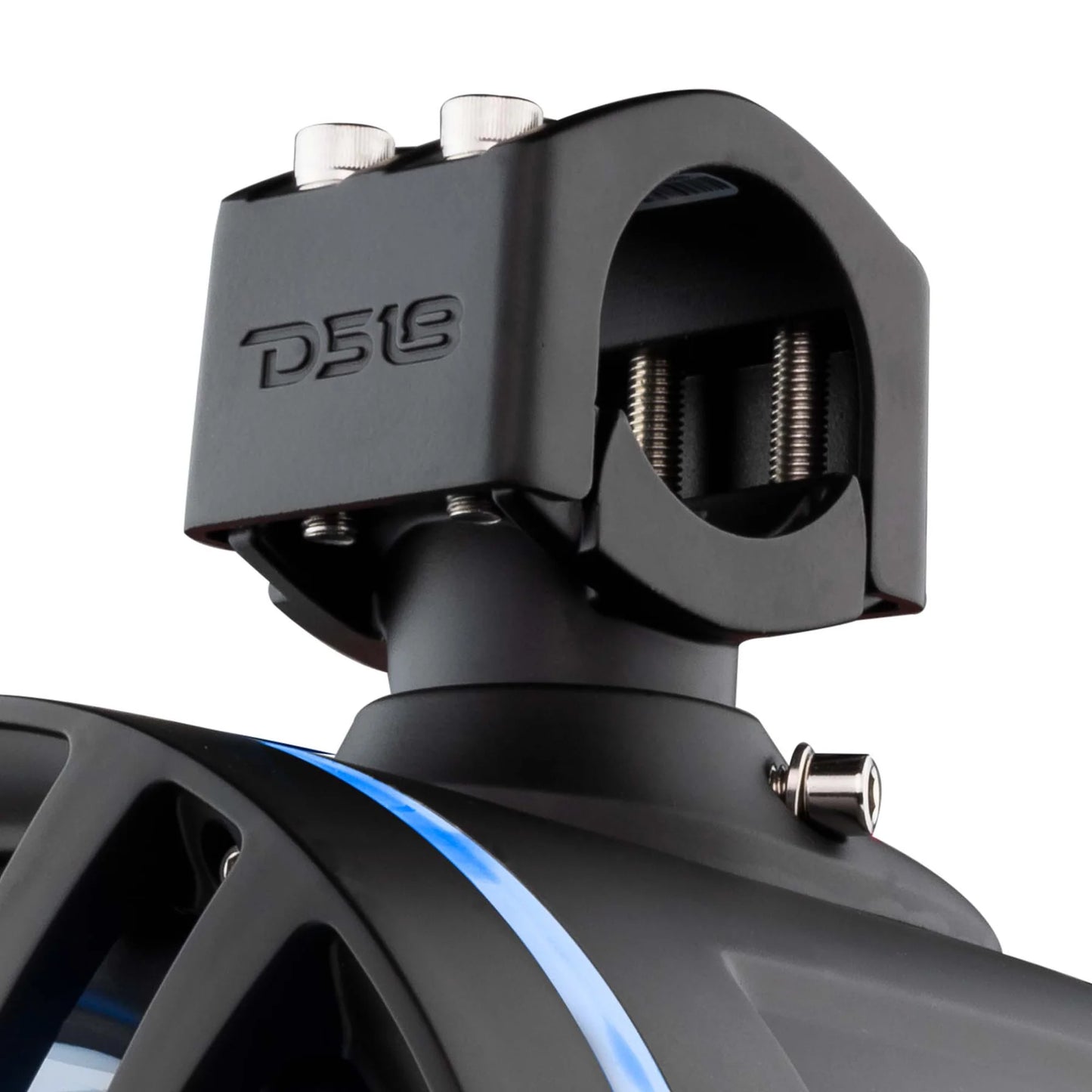 DS18 HYDRO NXL-X8TP/BK 8" Marine Water Resistant Wakeboard Tower Speakers with Integrated RGB LED Lights 375 Watts - Black