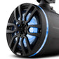 DS18 HYDRO NXL-X8TP/BK 8" Marine Water Resistant Wakeboard Tower Speakers with Integrated RGB LED Lights 375 Watts - Black