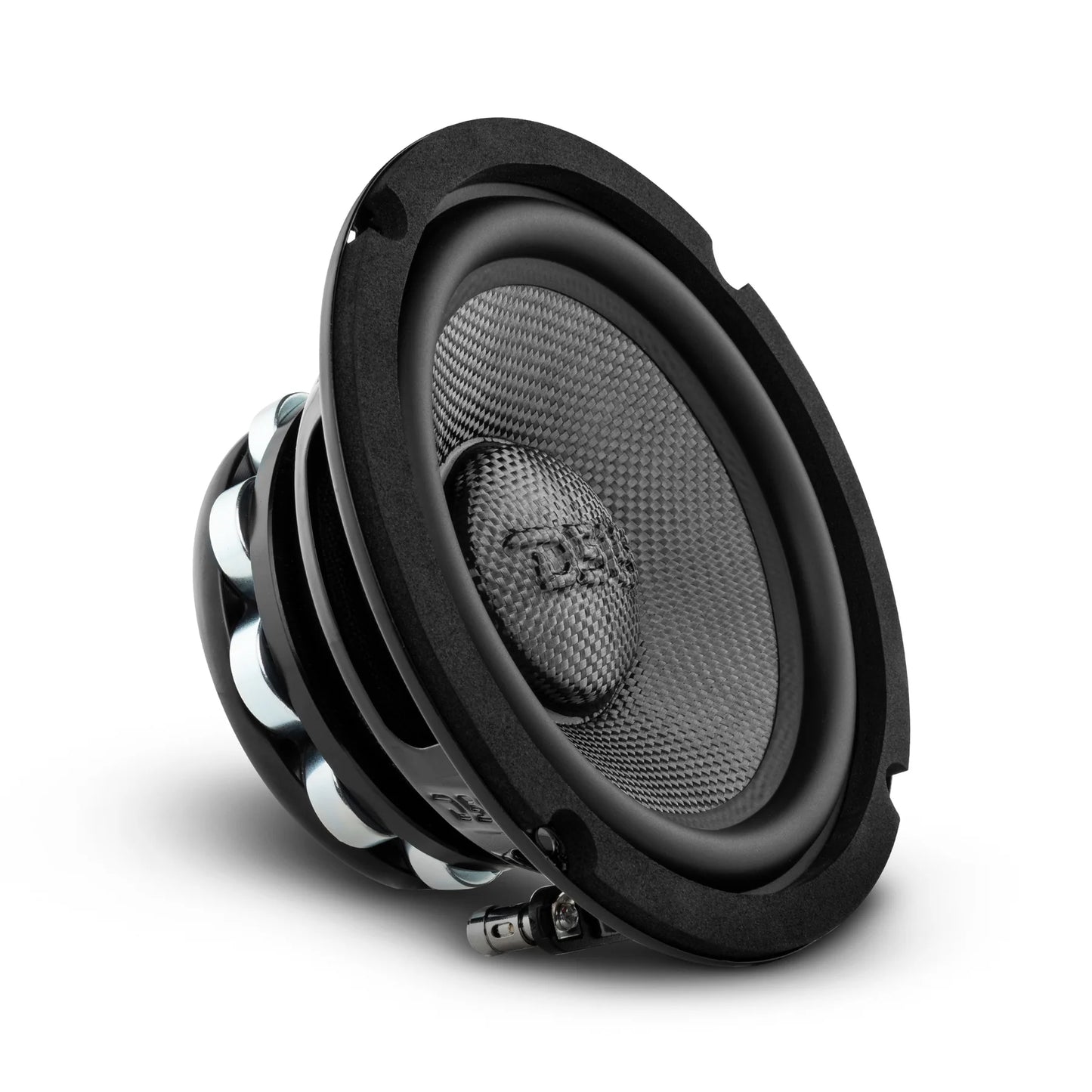 DS18 PRO-CF6.2NR  6.5" Mid-Bass Loudspeaker with Water Resistant Carbon Fiber Cone and Neodymium Rings Magnet 500 Watts 2-Ohm