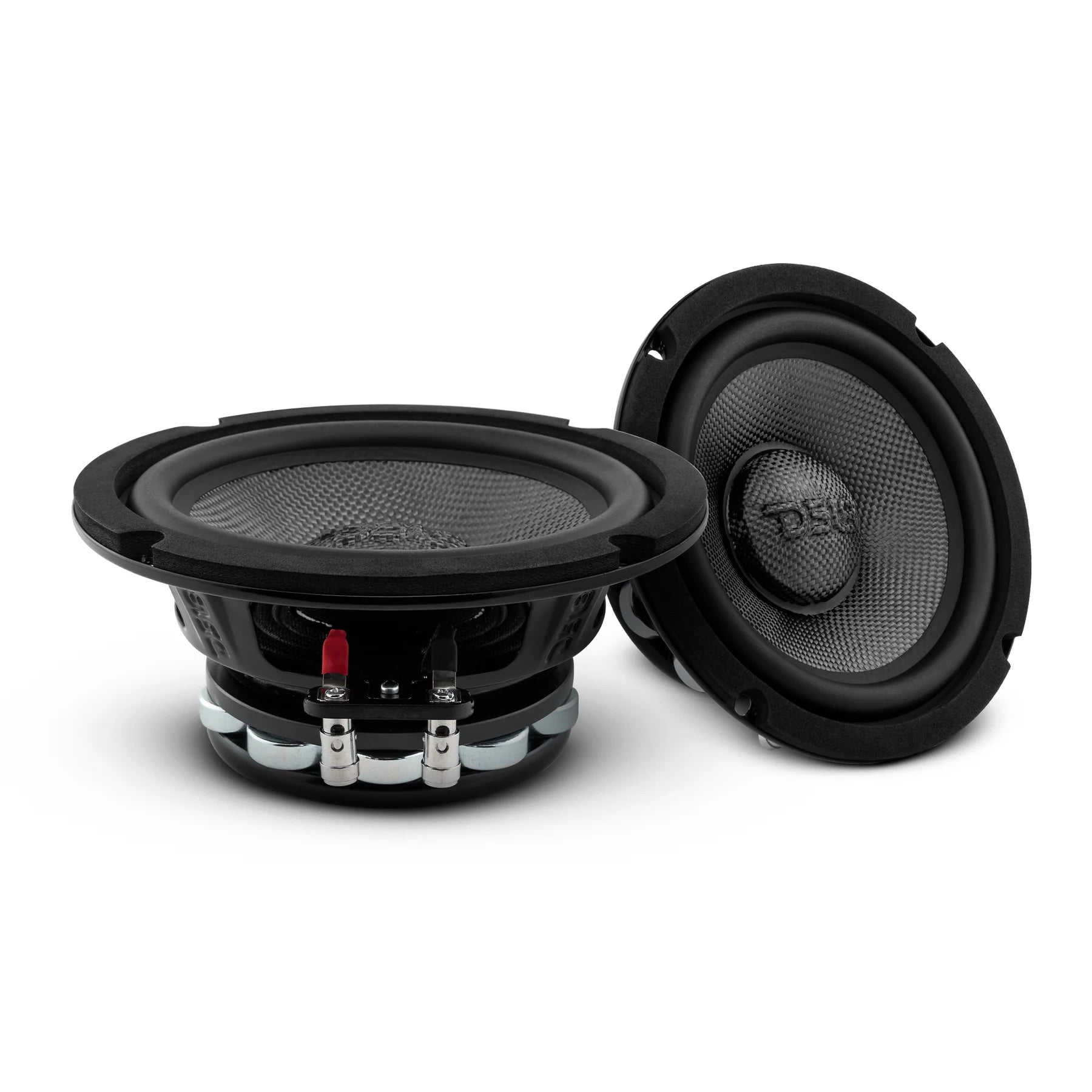 DS18 PRO-CF6.4NR  6.5" Mid-Bass Loudspeaker with Water Resistant Carbon Fiber Cone And  Neodymium Rings Magnet 500 Watts 4-Ohm