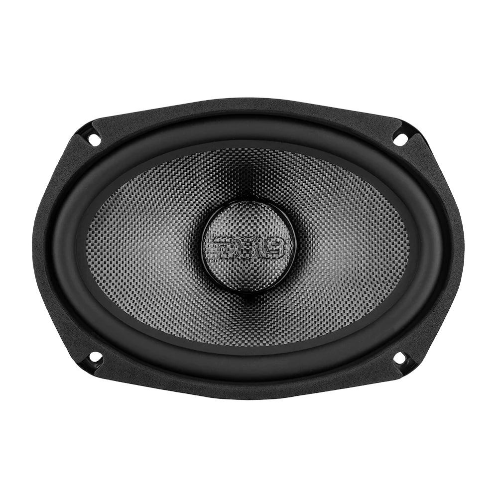DS18 PRO-CF69.4NR 6x9" Mid-Bass Loudspeaker with Water Resistant Carbon Fiber Cone And Neodymium Rings Magnet 600 Watts 4-Ohm