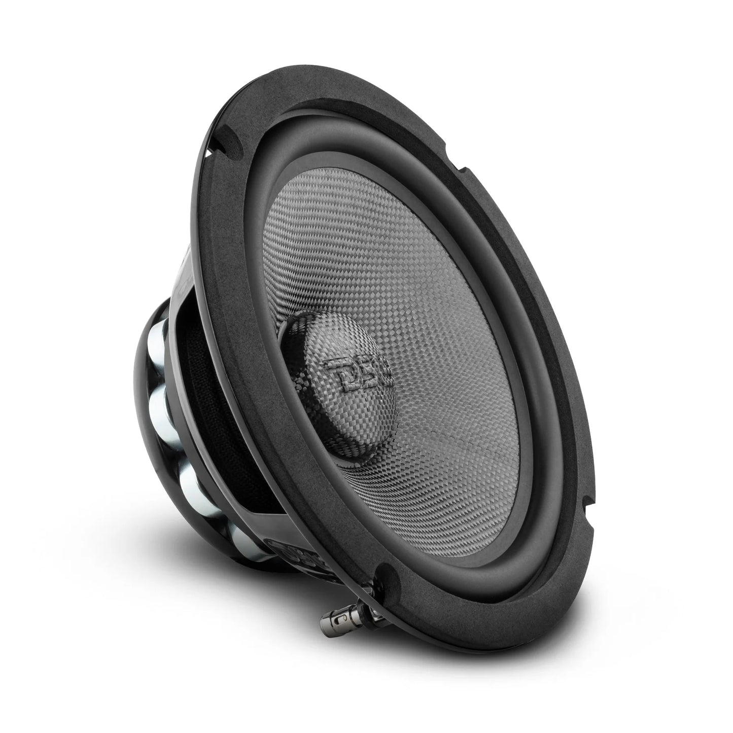 DS18 PRO-CF8.4NR 8" Mid-Bass Loudspeaker with Water Resistant Carbon Fiber Cone And Neodymium Rings Magnet 600 Watts 4-Ohm