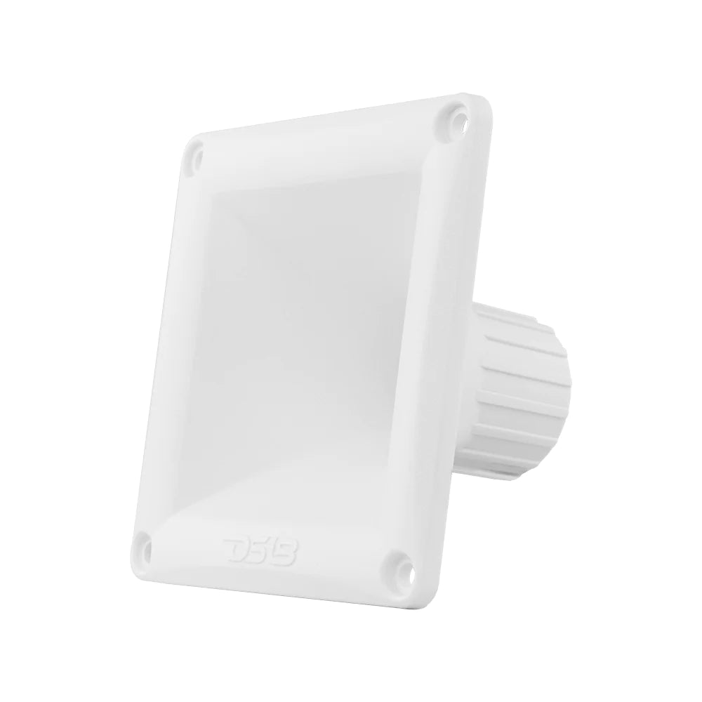 DS18 PRO-H44/WH Twist On 1" 45x45° 2.71" Depth Plastic Horn
