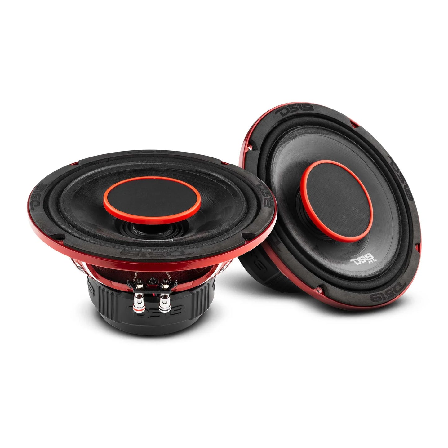 DS18 PRO-HY8.4B 8" Water Resistant Mid-Range Loudspeaker with Built-in Driver 500 Watts 4-Ohm