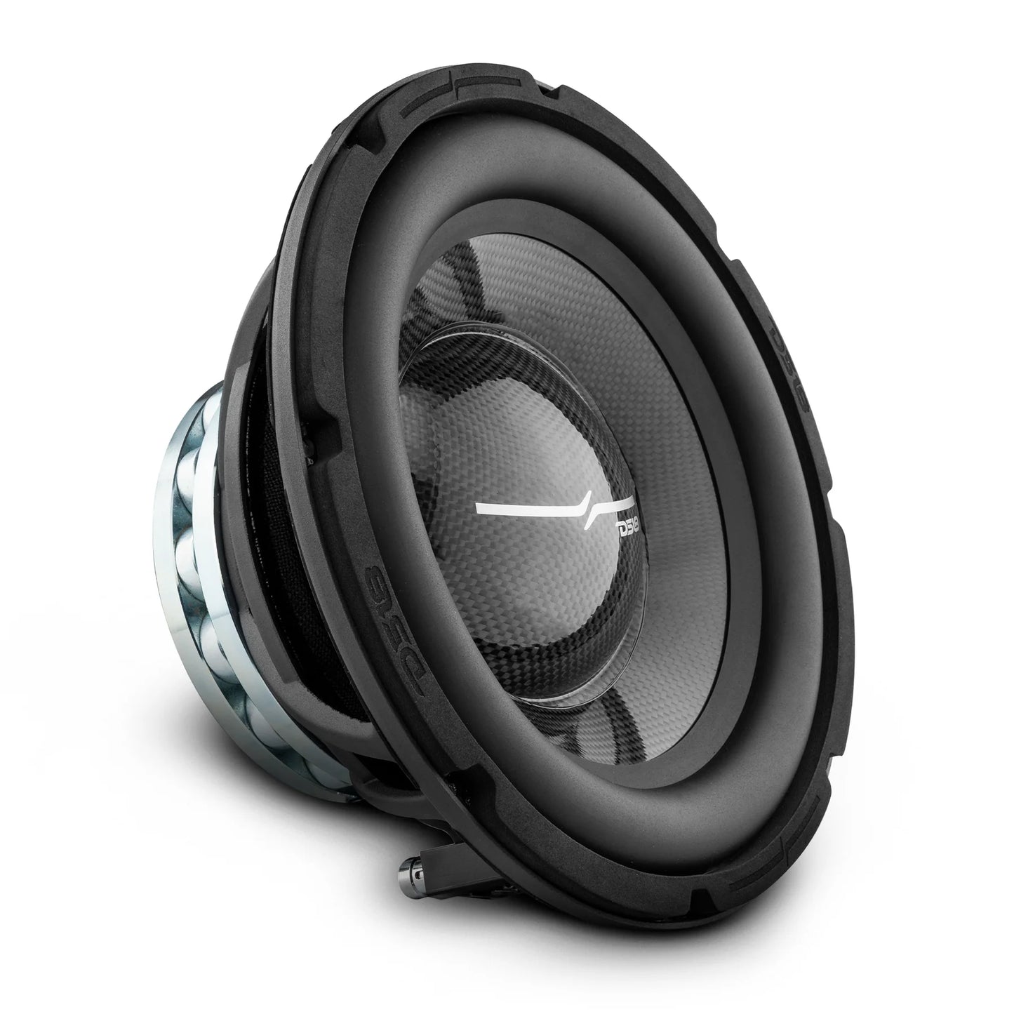 DS18 PRO-RY10.4NMB 10" Mid-Bass Carbon Fiber Water Resistant Woofer Neodymium Magnet 900 Watts Max 4-ohm