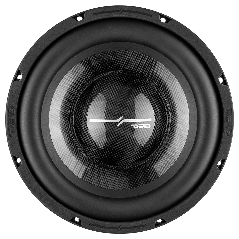 DS18 PRO-RY10.4NMB 10" Mid-Bass Carbon Fiber Water Resistant Woofer Neodymium Magnet 900 Watts Max 4-ohm