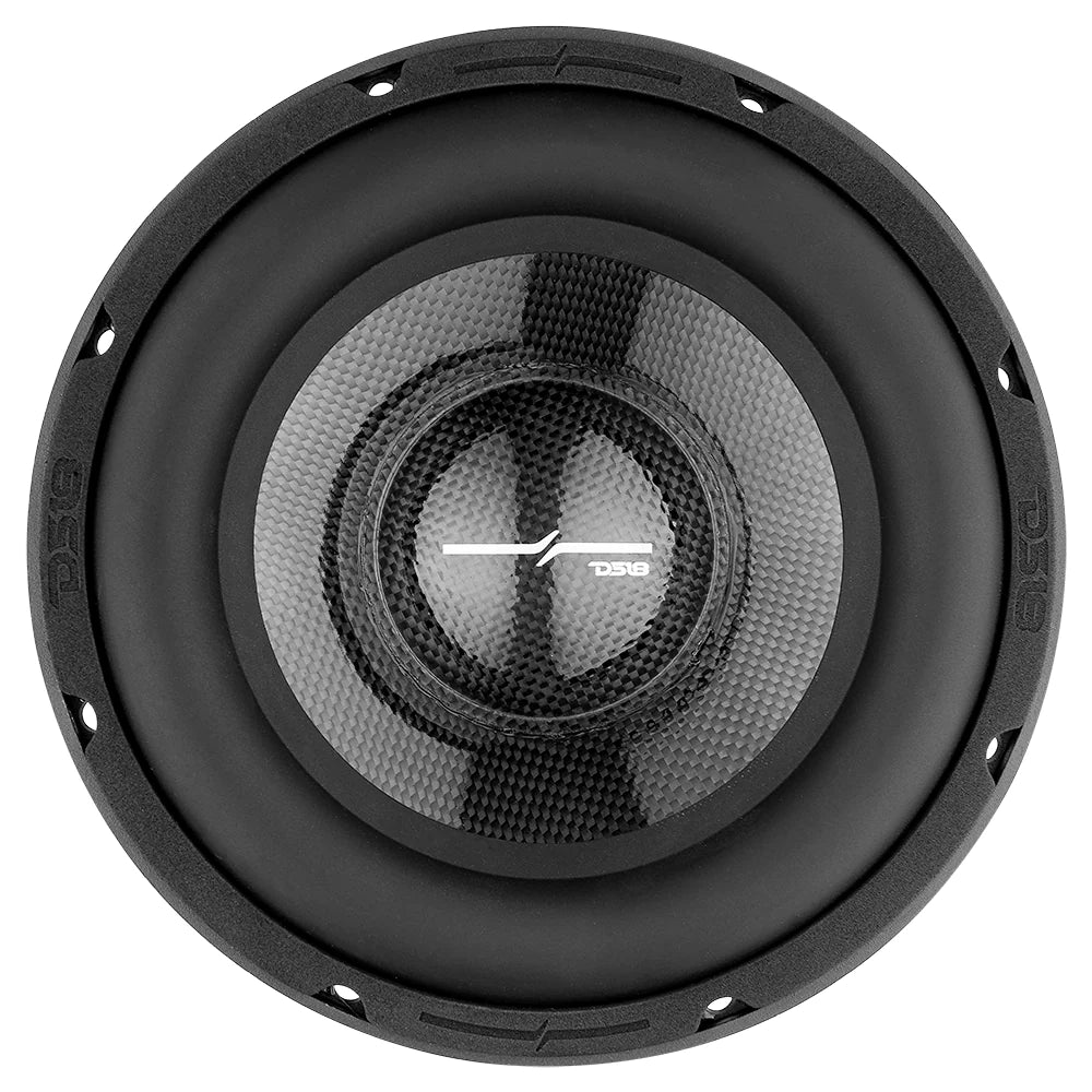 DS18 PRO-RY8.4NMB 8" Mid-Bass Carbon Fiber Water Resistant  Woofer Neodymium Magnets 500 Watts Max 4-ohm