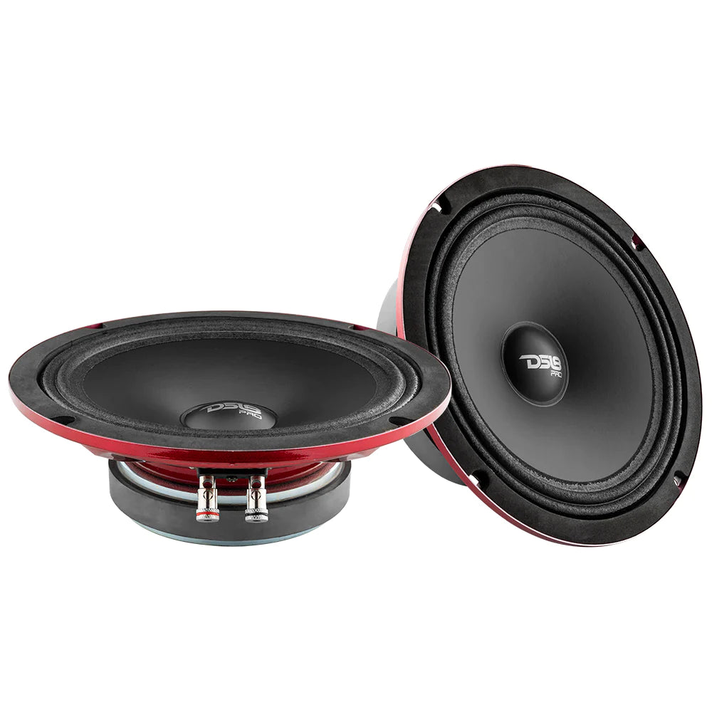 DS18 PRO-SM8.2 8" Shallow Water Resistant Mid-Range Loudspeaker 500 Watts 2-Ohm