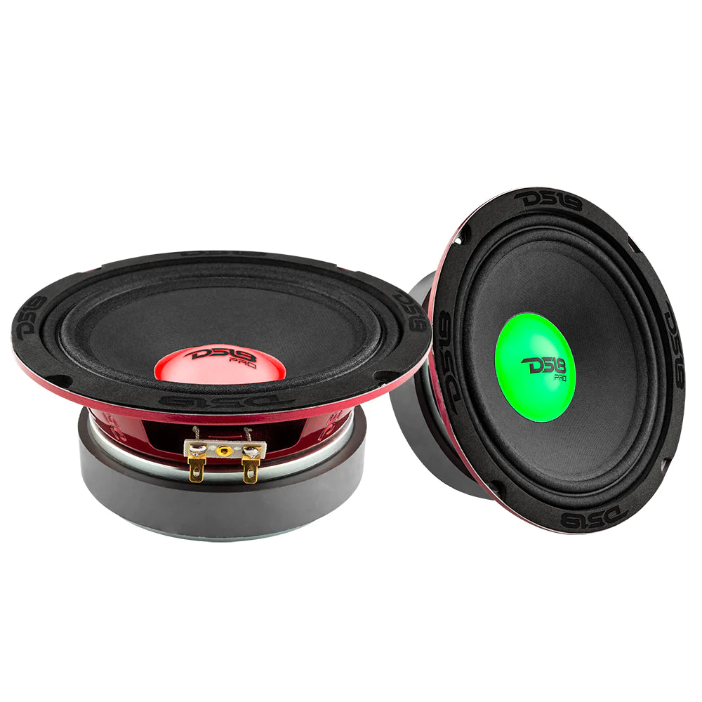DS18 PRO-X6.4RGBCAP 6.5" Mid-Range Loudspeaker with RGB Lights 500 Watts 4-Ohm