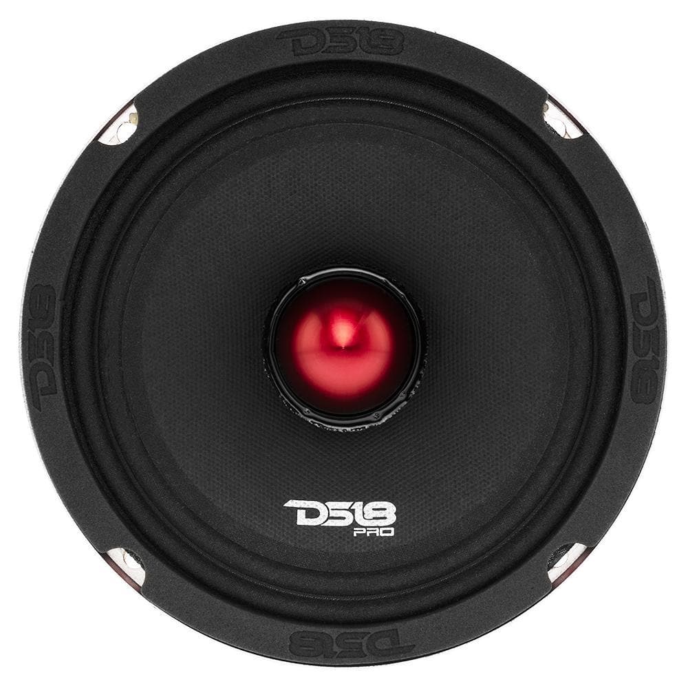 DS18 PRO-X6BM 6.5” Mid-Range Loudspeaker with Bullet 250 Watts RMS 8-Ohm